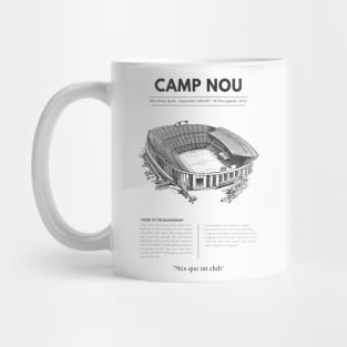 Camp Nou Stadium Mug